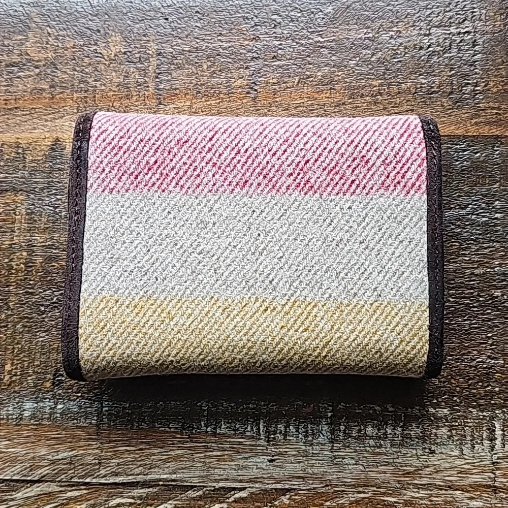 Pendleton Trifold Wallet - Glacier Stripe Wool